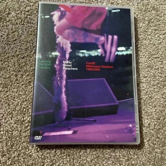 (RARE) MANIC STREET PREACHERS LEAVING THE 20TH CENTURY DVD CARDIFF (1999/2000) - Picture 1 of 3